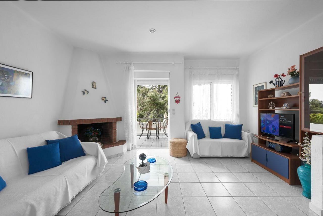 Siviri Azure Sea View By Luxlikehome 外观 照片