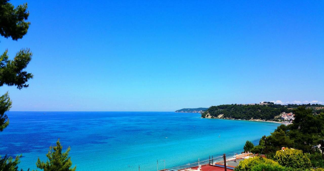 Siviri Azure Sea View By Luxlikehome 外观 照片
